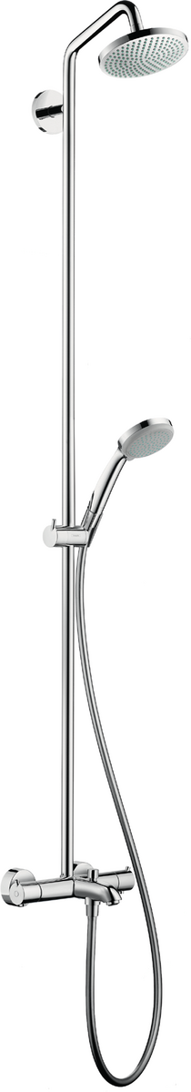 HANSGROHE Croma 100 Showerpipe 1jet vana #27143000