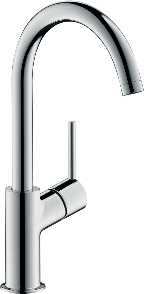 HANSGROHE Jednopáková umyvadlová baterie Talis 210 s otočnou výpustí a výsuvným odpadem #32084000