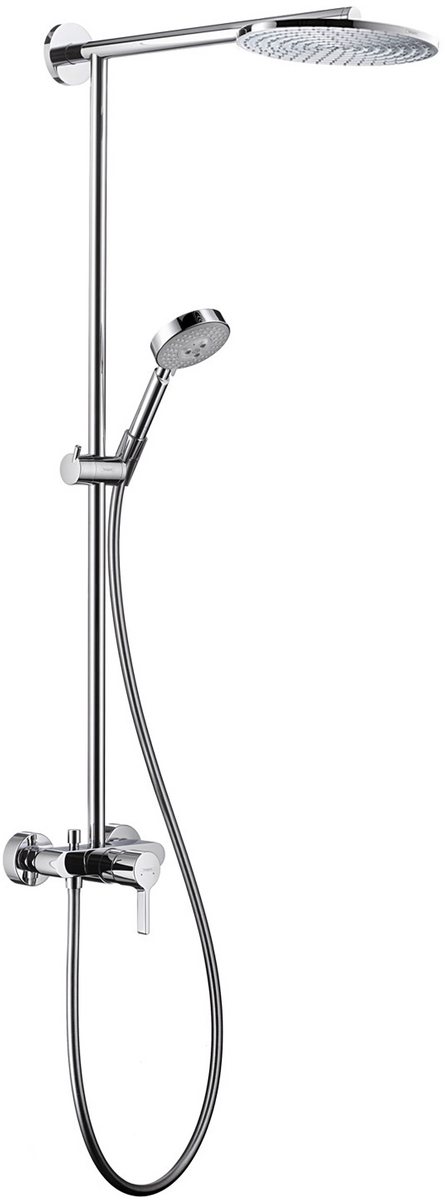 HANSGROHE Raindance S Showerpipe 240 1jet s jednopákovou baterií #27193000