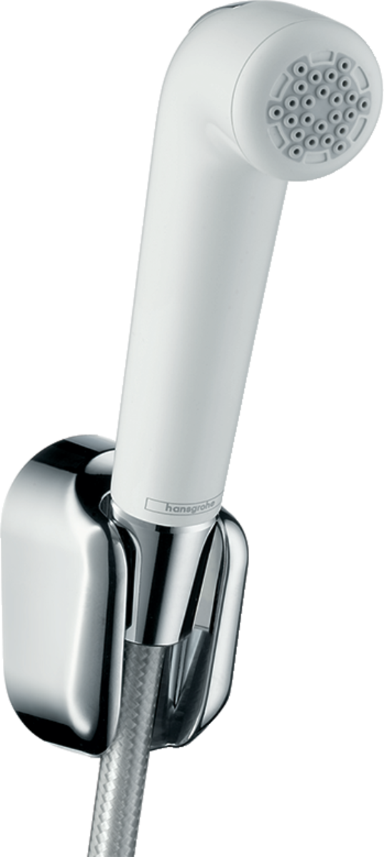 HANSGROHE Ruční sprcha Bidette 1jet s držákem sprchy a tlakovou hadicí 125 cm #32127000