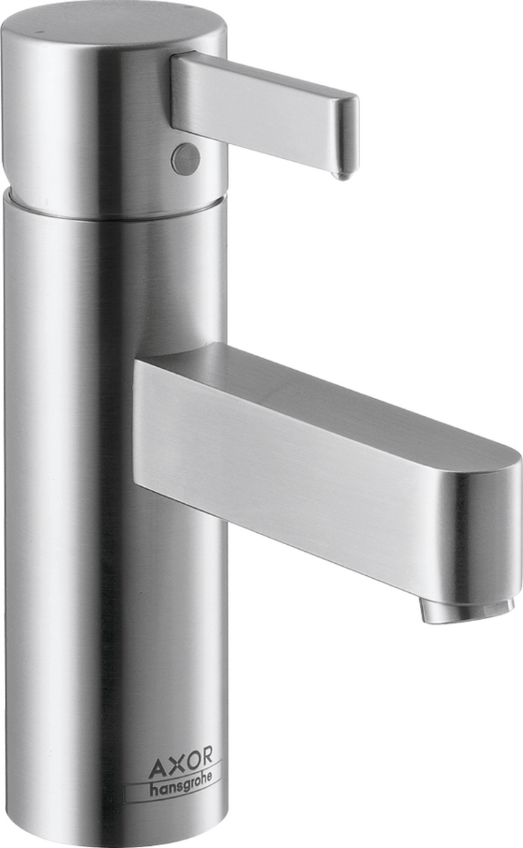 HANSGROHE AXOR Ocelová jednopáková umyvadlová baterie 70 s výsuvným odpadem #35002800