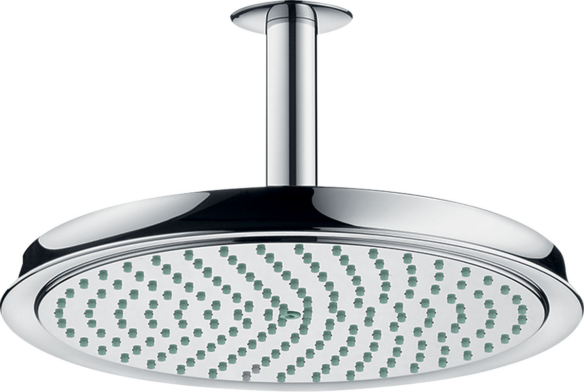 HANSGROHE Sprchová hlavice Raindance Classic 240 1jet s připojením ke stropu #27405000