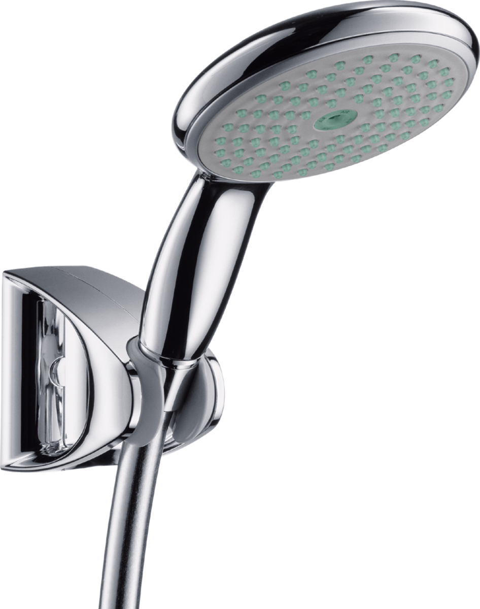 HANSGROHE Sada držáku sprchy Raindance E 100 Air 1jet Porter'D se sprchovou hadicí 160 cm #27573000