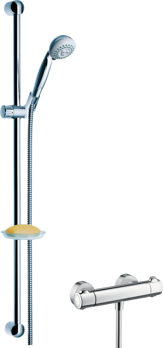 HANSGROHE Sprchový systém Croma 2jet Ecostat 1001 SL 0,90 m #27063000