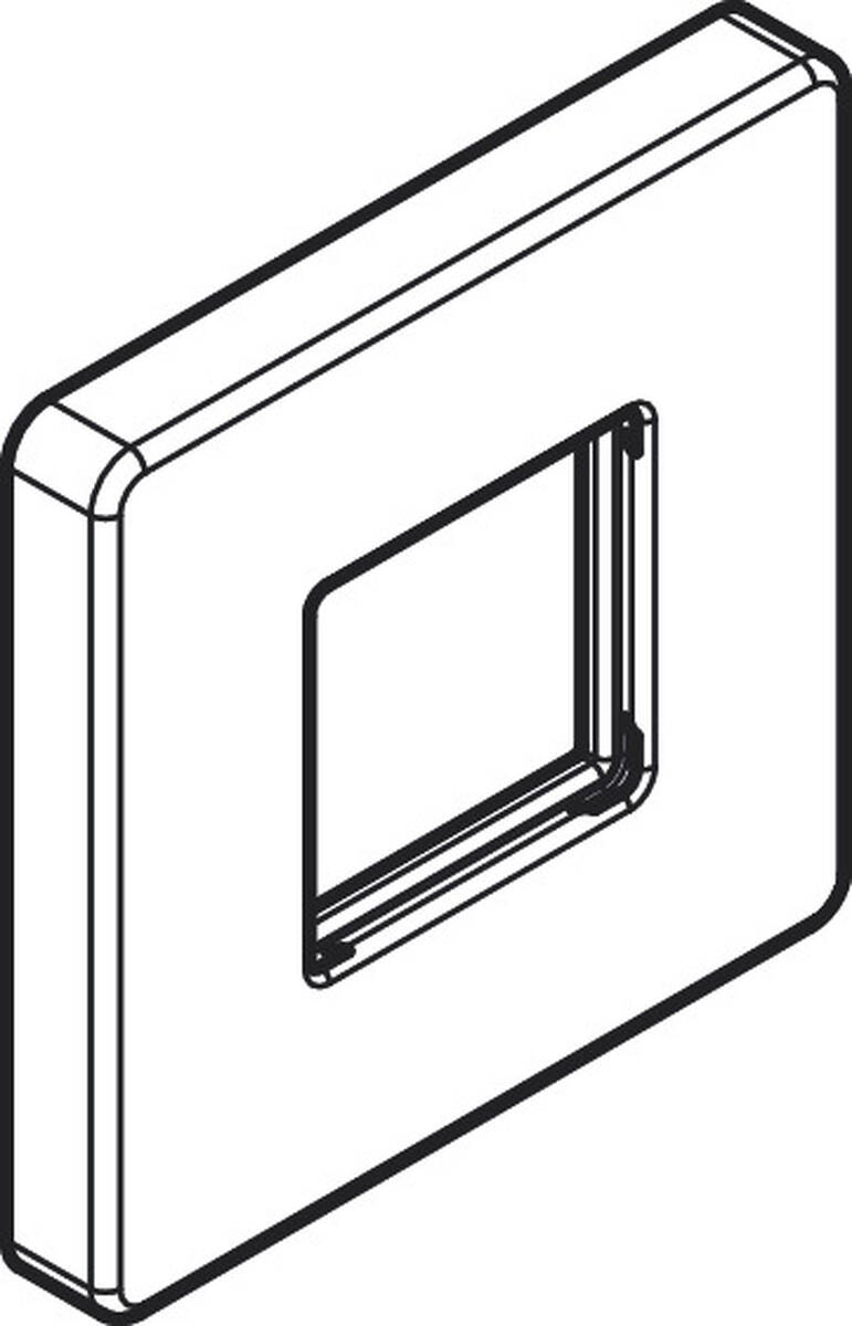 HANSGROHE Rozeta #94571670 - matná černá