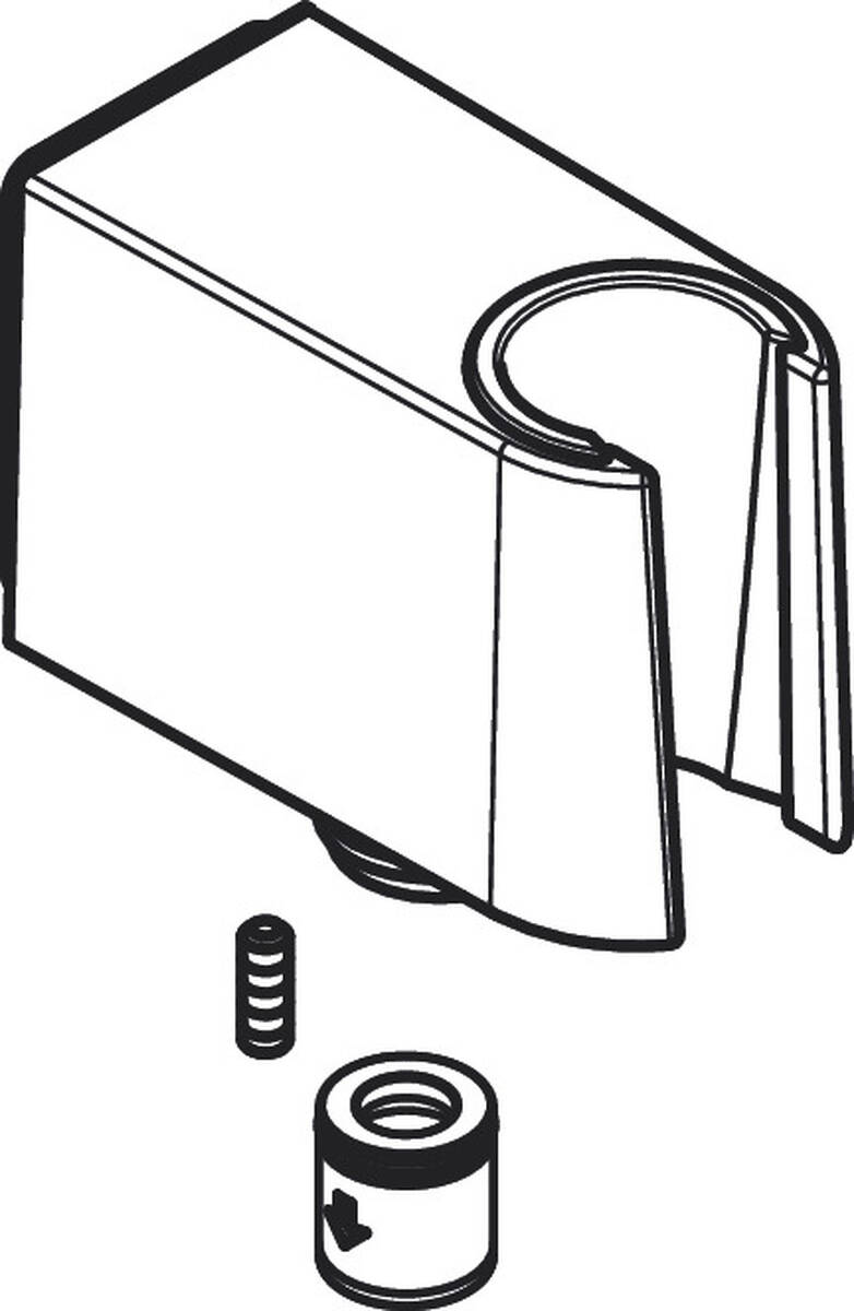 HANSGROHE sprchový držák úplný #94695700
