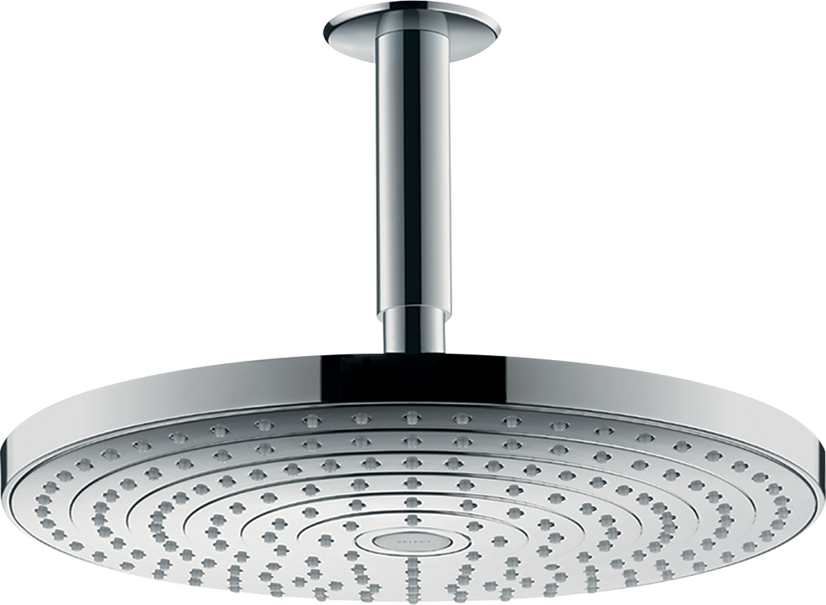 HANSGROHE Raindance Select S Horní sprcha 300 2jet s přívodem od stropu #27337000 - chrom