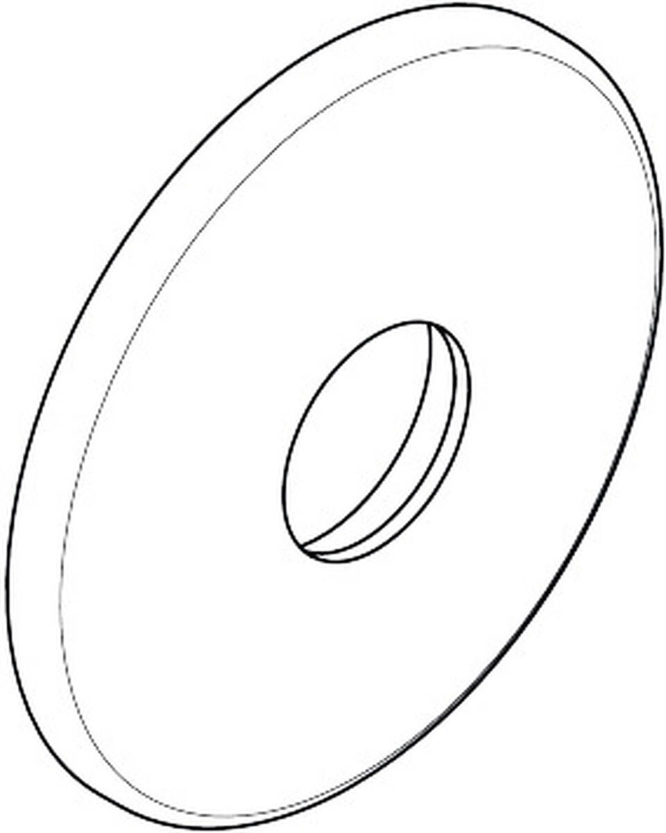 HANSGROHE Rozeta Ø 108 mm #94355000 - Chrom