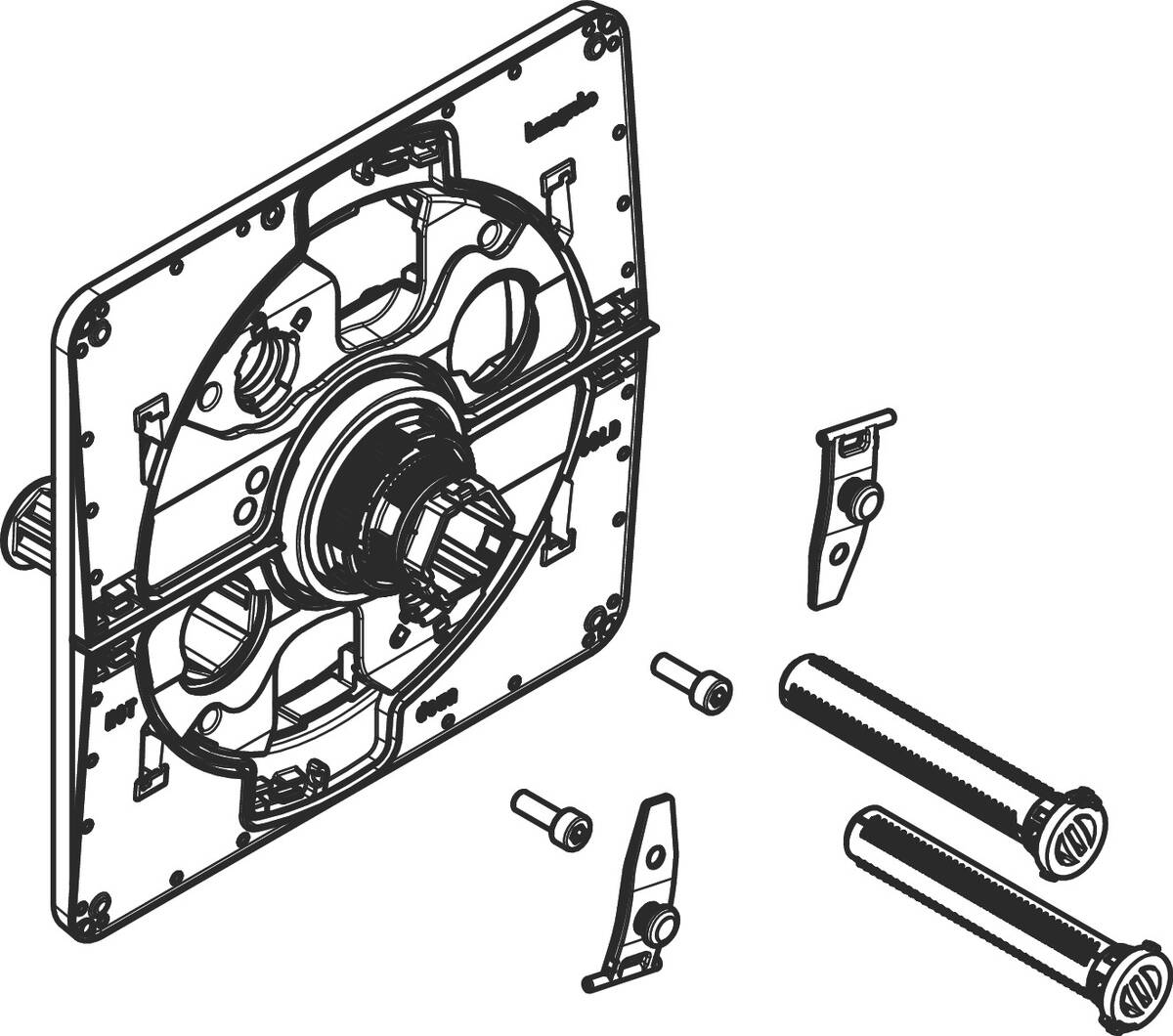HANSGROHE nosná rozeta #94971000