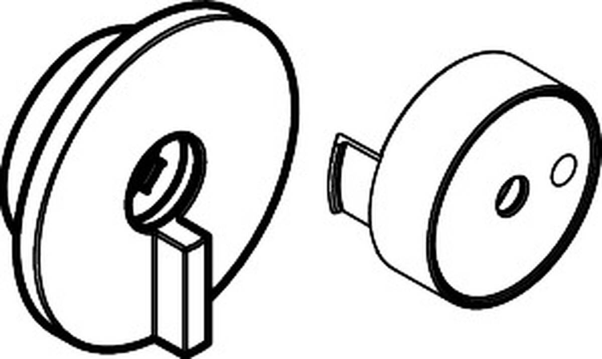 HANSGROHE ND hadicová přípojka Duo Raindance #93398000 - chrom