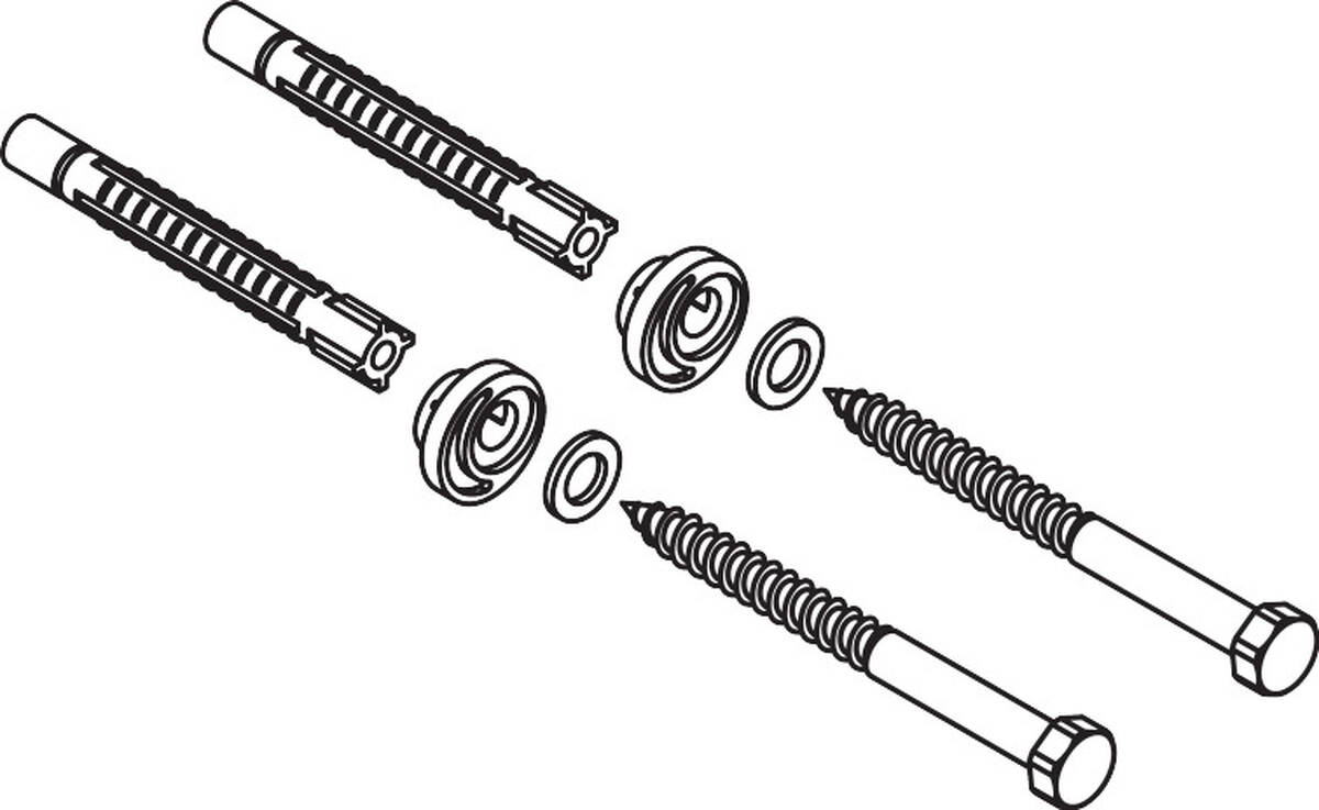 HANSGROHE ND upevňovací set #92841000