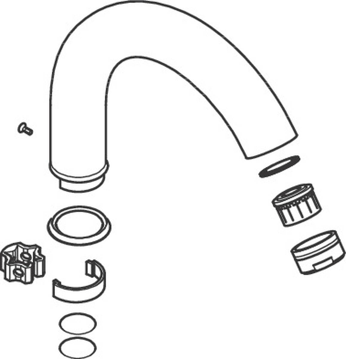 HANSGROHE Výlevka cpl. #96051000 - Chrom