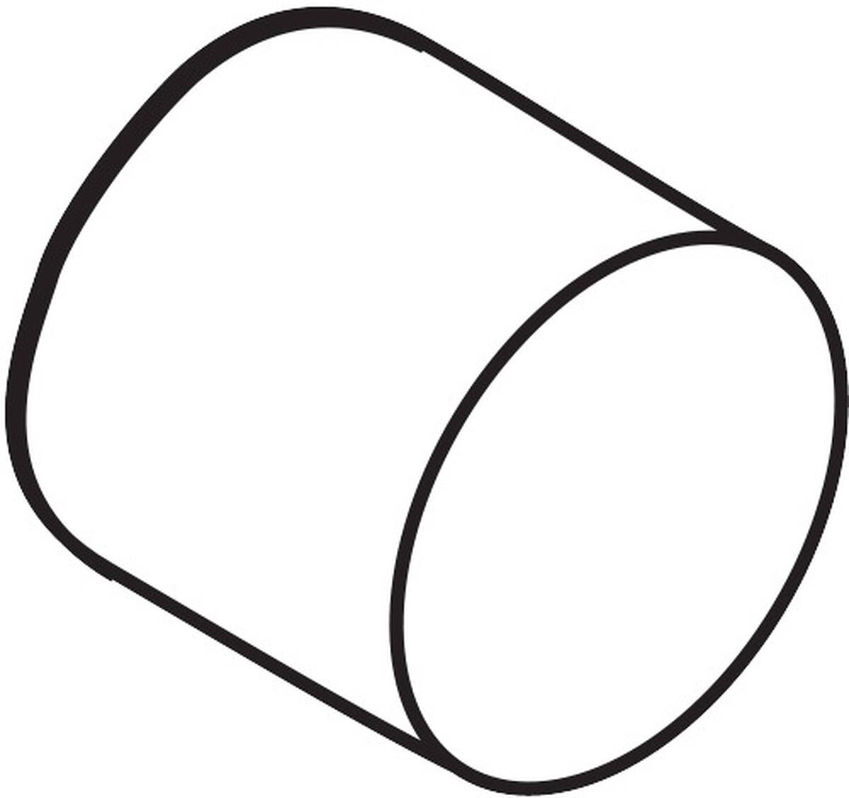 HANSGROHE Knoflík #96473820 - kartáčovaný nikl
