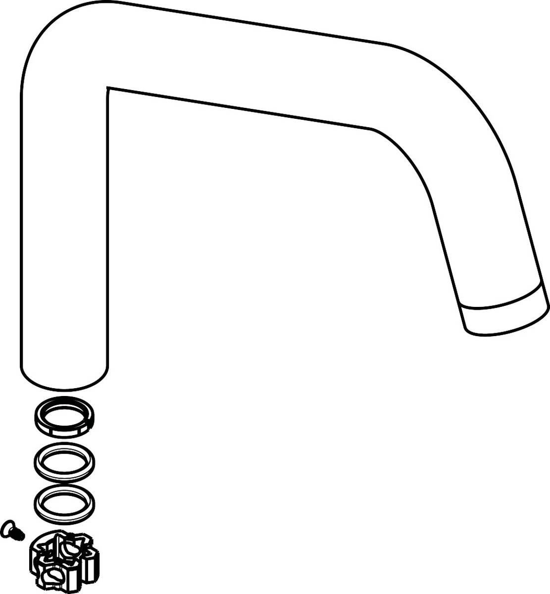 HANSGROHE výtok úplný #98604800