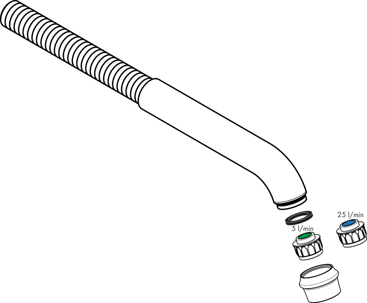 HANSGROHE výtok úplný #98574000