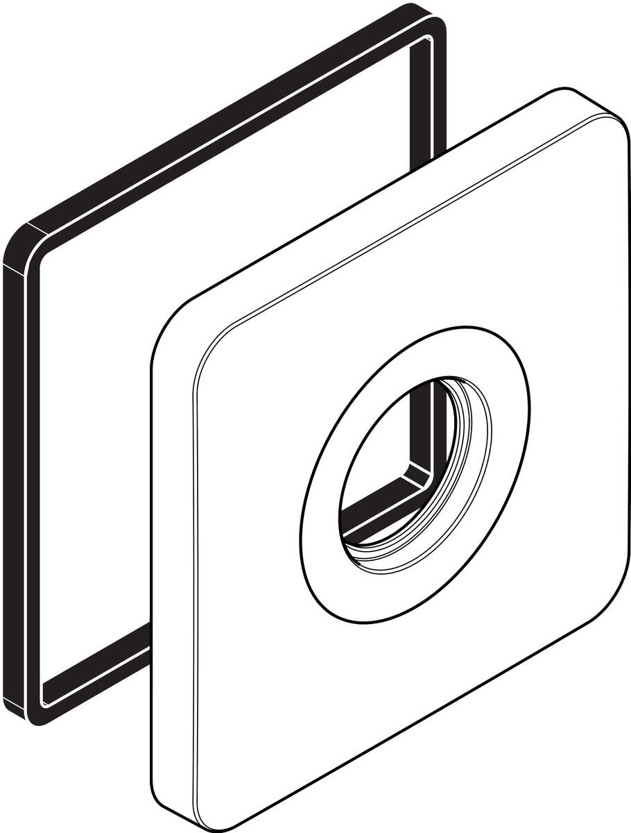 HANSGROHE rozeta #98511000
