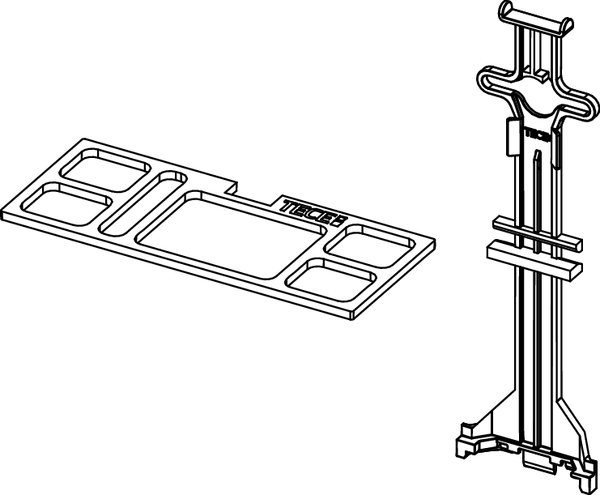 TECE ND držák vypouštěcího ventilu s výstuhou #9820439