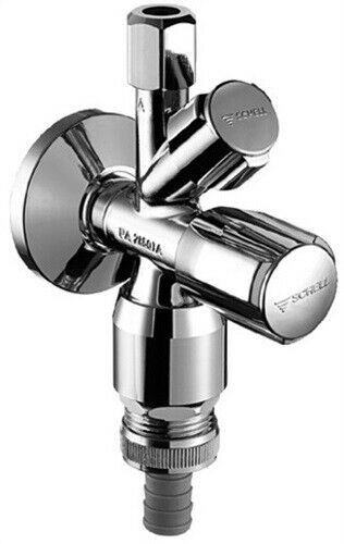 SCHELL Comfort kombi rohový ventil se zpět. kl., přivzd. ASAG 1/2, 035490699 chrom