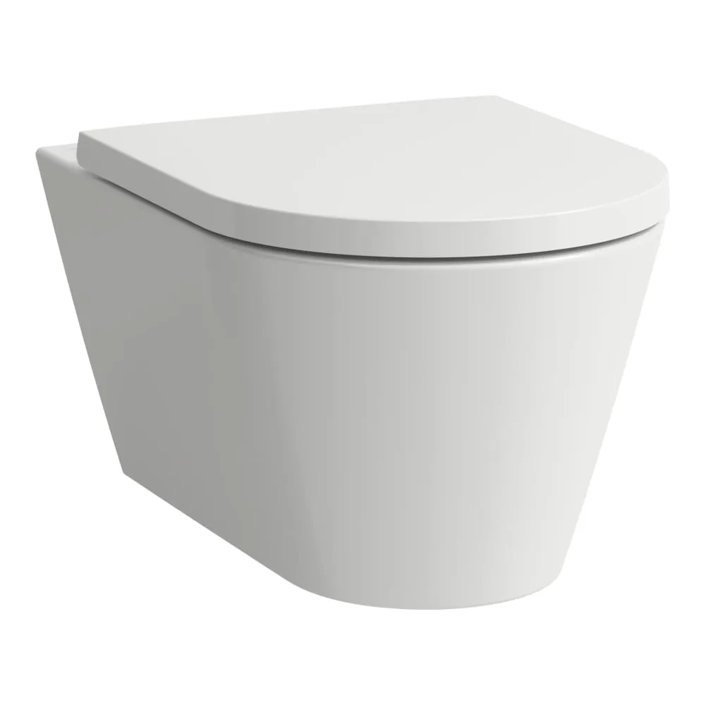 LAUFEN Kartell WC závěsné combi-pack, Silent flush, rimless, washdown #H8663310000001 - bílá
