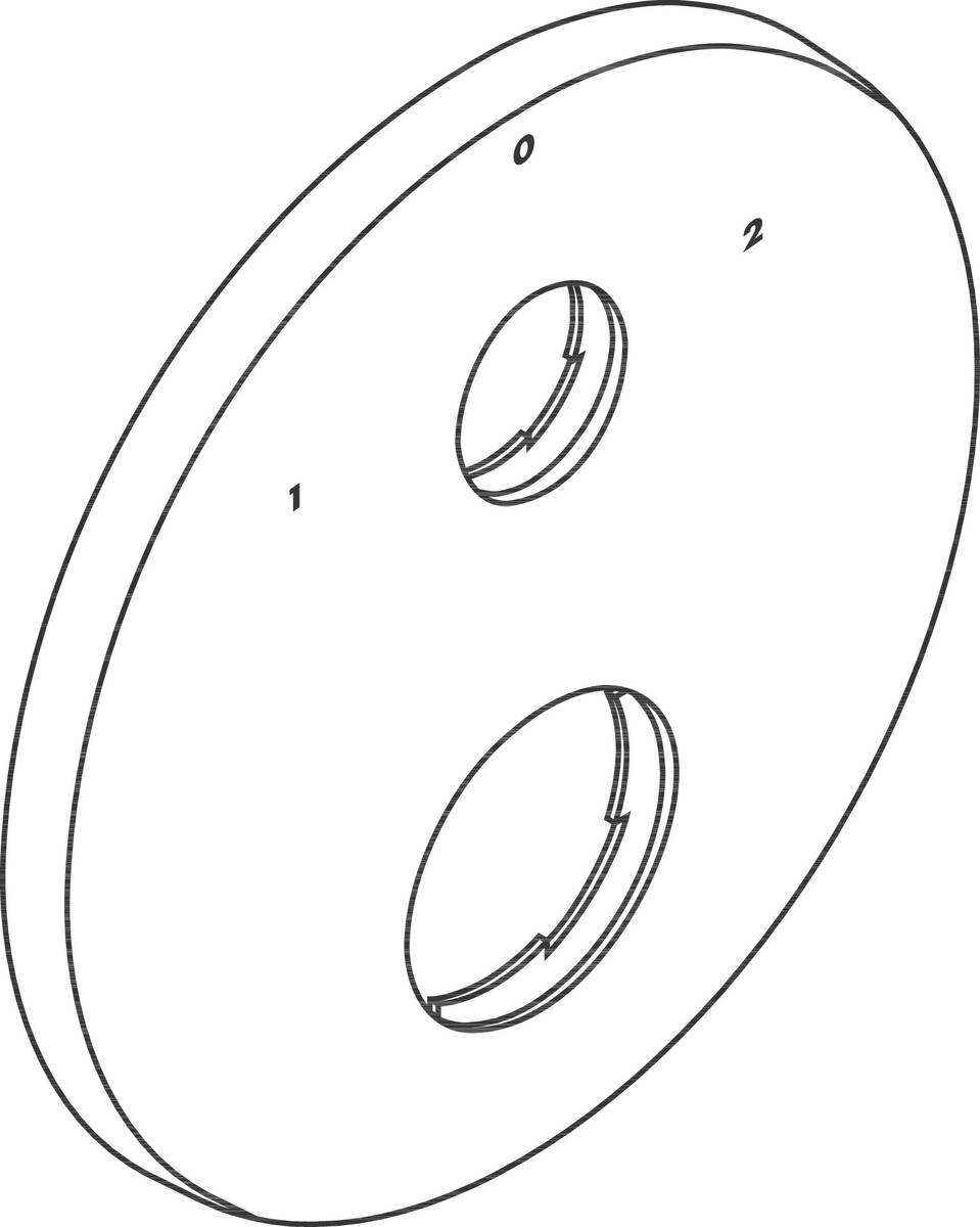 HANSGROHE rozeta Ø 170 mm #95805000