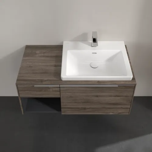 VILLEROY BOCH Subway 3.0 Vanity unit, 2 výsuvy, 1001 x 423 x 516 mm, Stone Oak / Stone Oak #C57100RK, obrázek 4