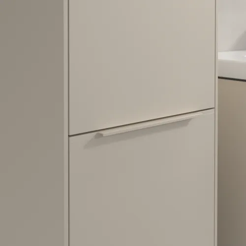 VILLEROY BOCH Subway 3.0 Vysoká skříň, 2 dveře, 400 x 1710 x 362 mm, Cashmere Grey / Cashmere Grey #C58602VN, obrázek 6