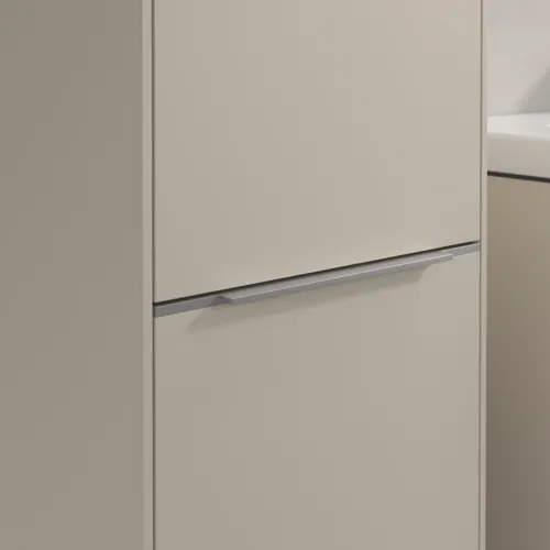 VILLEROY BOCH Subway 3.0 Vysoká skříň, 2 dveře, 400 x 1710 x 362 mm, Cashmere Grey / Cashmere Grey #C58600VN, obrázek 6