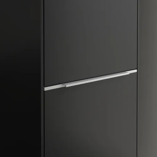 VILLEROY BOCH Vysoká skříň Subway 3.0, 2 dveře, 400 x 1710 x 362 mm, Volcano Black / Volcano Black #C58700VL, obrázek 6