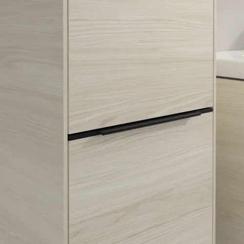 VILLEROY BOCH Vysoká skříňka Subway 3.0, 2 dveře, 400 x 1710 x 362 mm, bílý dub #C58601AA, obrázek 6
