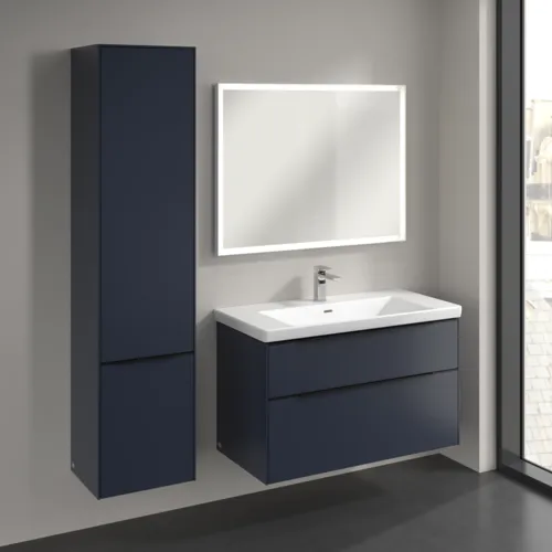 VILLEROY BOCH Subway 3.0 Vysoká skříň, 2 dveře, 400 x 1710 x 362 mm, Marine Blue / Marine Blue #C58601VQ, obrázek 3