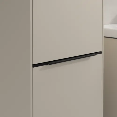 VILLEROY BOCH Subway 3.0 Vysoká skříň, 2 dveře, 400 x 1710 x 362 mm, Cashmere Grey / Cashmere Grey #C58601VN, obrázek 6