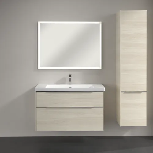 VILLEROY BOCH Vysoká skříňka Subway 3.0, 2 dveře, 400 x 1710 x 362 mm, bílý dub #C58700AA, obrázek 4