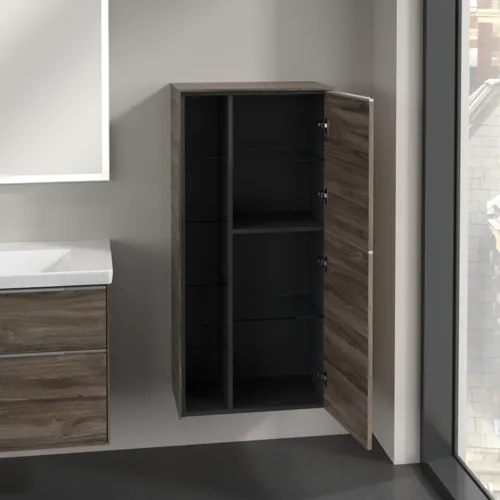 VILLEROY BOCH Středová skříňka Subway 3.0, 2 dveře, 574 x 1200 x 362 mm, dub kamenný / dub kamenný #C59900RK, obrázek 5