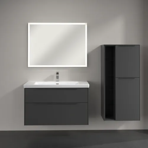 VILLEROY BOCH Středová skříňka Subway 3.0, 2 dveře, 574 x 1200 x 362 mm, Grafit / Grafit #C59902VR, obrázek 4