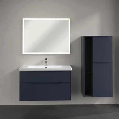 VILLEROY BOCH Středová skříňka Subway 3.0, 2 dveře, 574 x 1200 x 362 mm, Marine Blue / Marine Blue #C59902VQ, obrázek 4