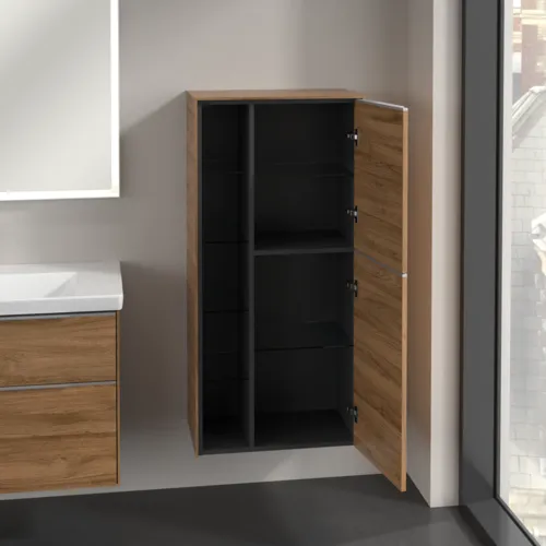 VILLEROY BOCH Středová skříňka Subway 3.0, 2 dveře, 574 x 1200 x 362 mm, dub Kansas / dub Kansas #C59900RH, obrázek 5