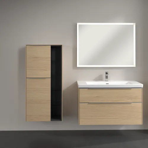 VILLEROY BOCH Středová skříňka Subway 3.0, 2 dveře, 574 x 1200 x 362 mm, dub severský / dub severský #C59800VJ, obrázek 4