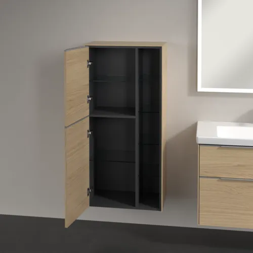 VILLEROY BOCH Středová skříňka Subway 3.0, 2 dveře, 574 x 1200 x 362 mm, dub severský / dub severský #C59800VJ, obrázek 5