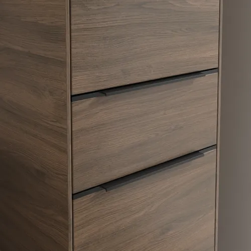 VILLEROY BOCH Subway 3.0 Vysoká skříňka, 2 dveře, 1 zásuvka, 400 x 1710 x 362 mm, Arizona Oak / Arizona Oak #C59101VH, obrázek 7