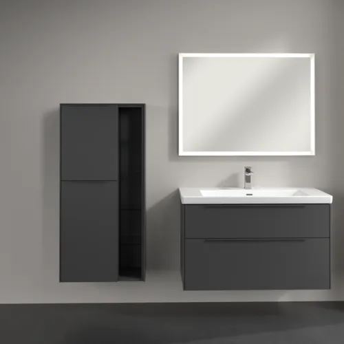 VILLEROY BOCH Středová skříňka Subway 3.0, 2 dveře, 574 x 1200 x 362 mm, Grafit / Grafit #C59802VR, obrázek 4