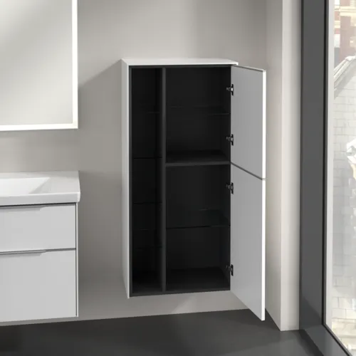 VILLEROY BOCH Středová skříňka Subway 3.0, 2 dveře, 574 x 1200 x 362 mm, Brilliant White / Brilliant White #C59900VE, obrázek 5