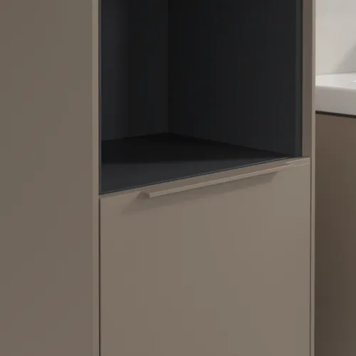 VILLEROY BOCH Subway 3.0 Vysoká skříň, 2 dveře, 400 x 1710 x 362 mm, taupe / taupe #C58802VM, obrázek 6