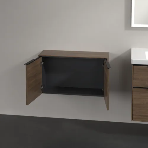 VILLEROY BOCH Příborník Subway 3.0, 2 dveře, 728 x 423 x 256 mm, Arizona Oak / Arizona Oak #C60001VH, obrázek 5