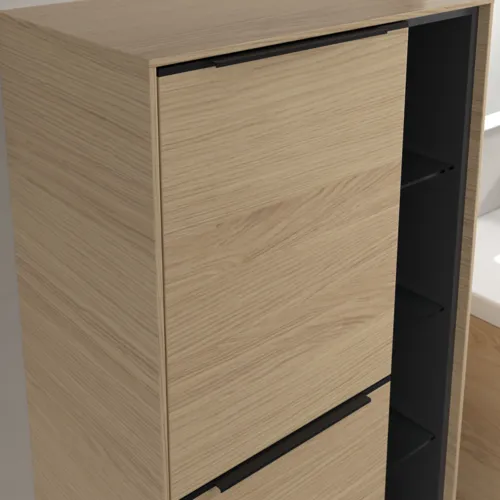 VILLEROY BOCH Středová skříňka Subway 3.0, 2 dveře, 574 x 1200 x 362 mm, dub severský / dub severský #C59801VJ, obrázek 6