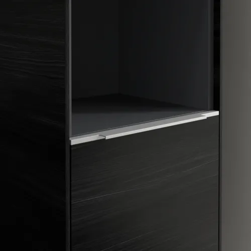 VILLEROY BOCH Vysoká skříň Subway 3.0, 2 dveře, 400 x 1710 x 362 mm, černý dub #C58900AB, obrázek 6