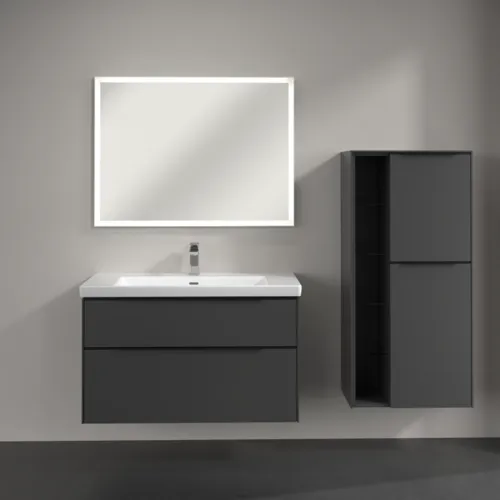 VILLEROY BOCH Středová skříňka Subway 3.0, 2 dveře, 574 x 1200 x 362 mm, Grafit / Grafit #C59901VR, obrázek 4
