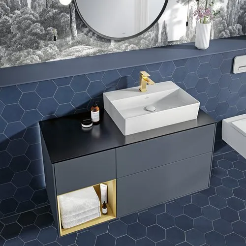 VILLEROY BOCH Umyvadlo Memento 2.0, 600 x 420 x 135 mm, Stone White CeramicPlus, bez přepadu, leštěné #4A226LRW, obrázek 12