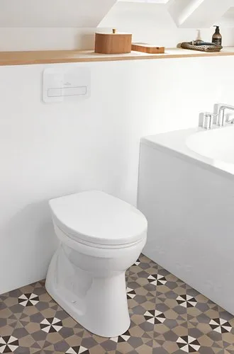 VILLEROY BOCH Instalační systémy ViConnect WC deska 200G, 2-splachovací, sklo lesklé bílé #922400RE, obrázek 4