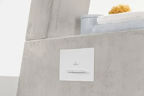 VILLEROY BOCH Instalační systémy ViConnect WC ovládací deska 300S, 2-splachovací, bílá #92218068, obrázek 5