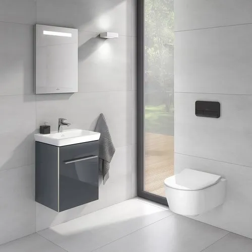 VILLEROY BOCH Avento toaletní skříňka, 1 dveře, 430 x 514 x 384 mm, Crystal Grey #A88701B1, obrázek 9